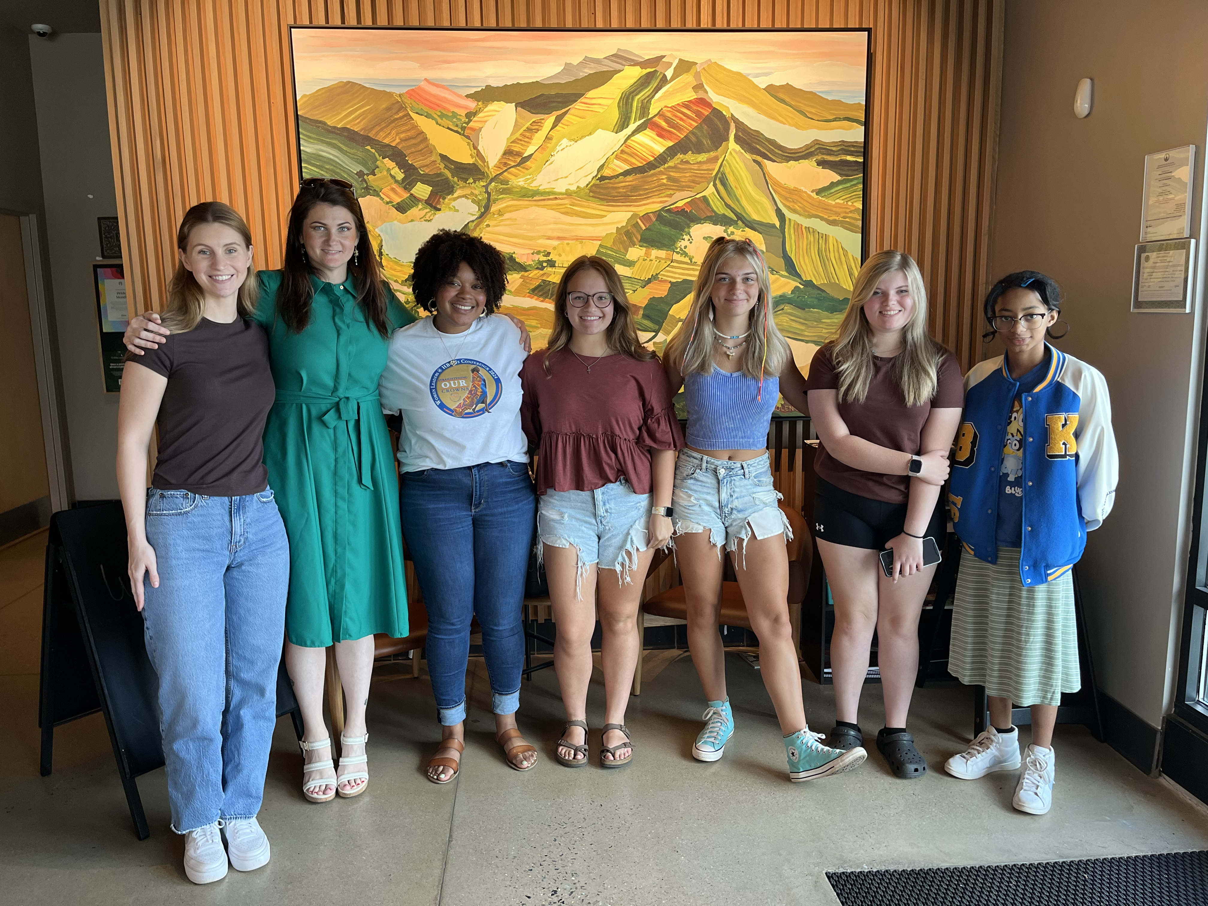 Group photo from the Women in Technology interest meeting.